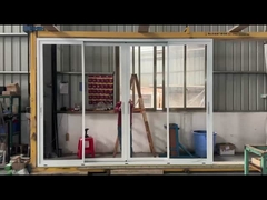 Schalldichte Aluminium-Glasklapptüren