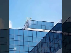 Halb verborgener Rahmen Vorhangwand