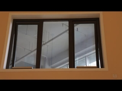 Aluminium-Rahmen-Fenster-Gehäuse-Schalldichte-Fenster