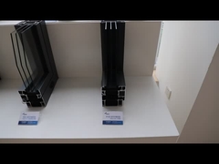 Aluminium-Rahmen-Fenster-Gehäuse-Schalldichte-Fenster