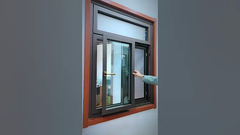 Seitenschiebefenster-Schiebefenster#Aluminium #Schiebefenster #Glas #Chinafabrik