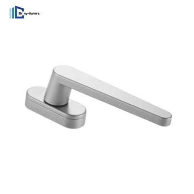 Amerikanischer Stil Gehebelhebel Schloss Set Matte Aluminium Türgriffe