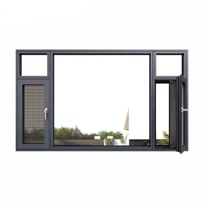 Moderne Fenster mit Markise, Fenster im Markise-Stil