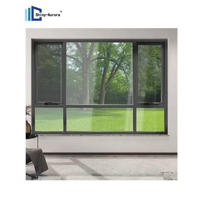 Doppelverglasetes Aluminiumfenster, Kettenwindelfenster