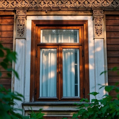Wasserdicht Winddicht Aluminium Holzfenster Komposit Sonnenschirmfenster