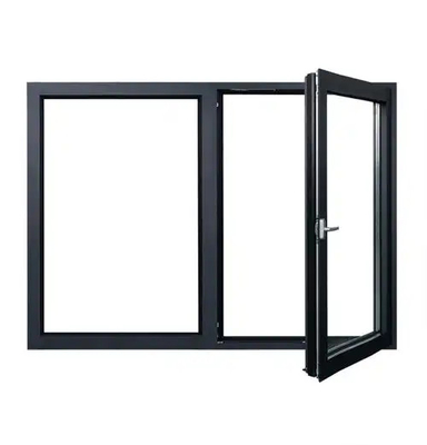 Wärmedämmung Verhärtetes Glas Fenster Aluminium Türen Schalldicht