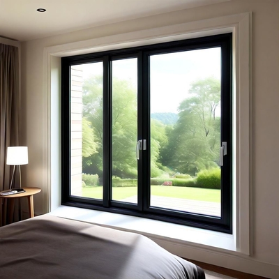 Wärmedämmung Aluminium Scharnierfenster Schalldichtes modernes Gitterfenster