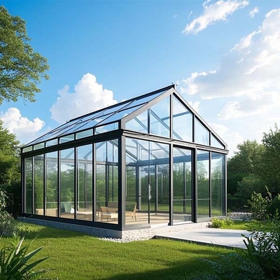 Aluminiumbildglashaus UV-Schutz Außenglas Sonnenzimmer