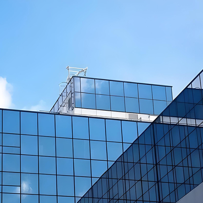 Gewerbliche Fenstervorhangwand Rechteckform schalldichte Vorhangwand