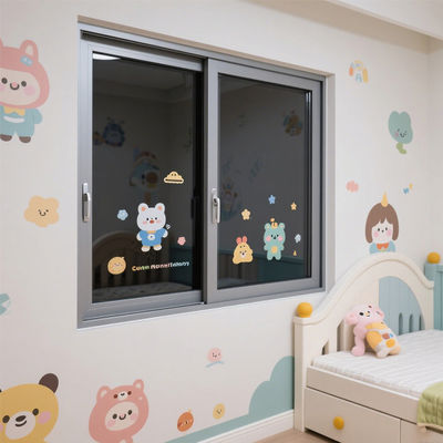 SA-150 Weißaluminium-Schiebefenster mit Schalldämmung