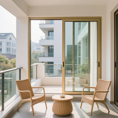 Luxuriöse Aluminium-Schiebetüren - moderne, energieeffiziente Lösungen für Innen- und Außenleben