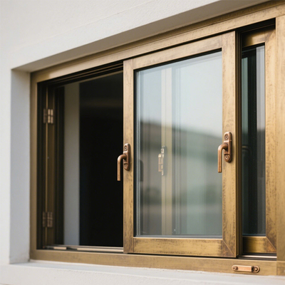 Bronze- & Gold-Aluminiumfenster & -Türen – Luxuriös, sicher, energieeffizient für gehobene Wohn- & Gewerbeobjekte